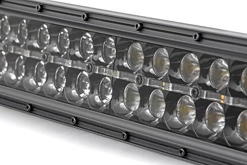 شريط إضاءة LED CREE ثنائي الصف من سلسلة Rough Country مقاس 20 بوصة | أبيض DRL - 70920BD in Saudi Arabia