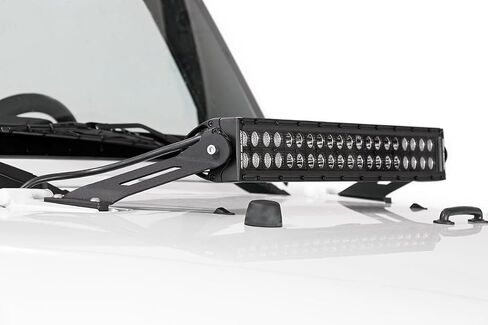 شريط إضاءة LED CREE ثنائي الصف من سلسلة Rough Country مقاس 20 بوصة | أبيض DRL - 70920BD in Saudi Arabia