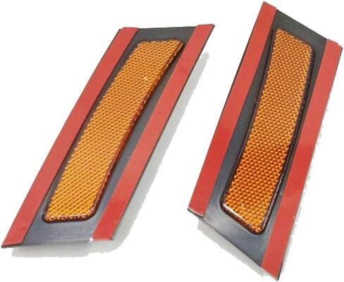 Front Bumper Fender Reflector Side Marker Lights Replacement Turn Signal Lamps for 2007-2010 BMW X5 E70 Pre-LCI (Dark Grey Lens) in Saudi Arabia