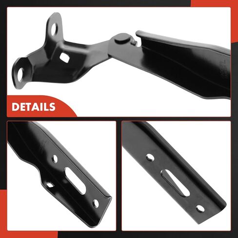 A-Premium Front Driver and Passenger Hood Hinges Compatible with Acura TLX 2015-2020 Sedan, Front Left and Right Side, 2-PC Set in Saudi Arabia