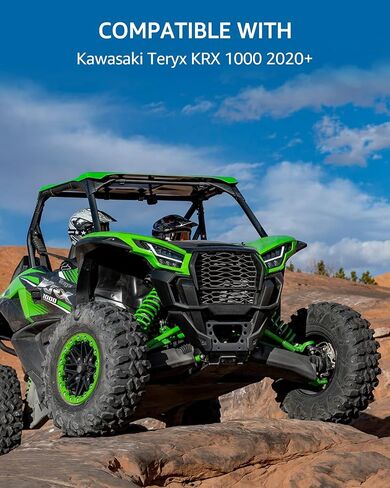 A & UTV PRO UTV Teryx Front Rear Tow Hook Compatible with 2020-2025 Kawasaki Teryx KRX 1000 Accessories, Replace OEM # 99994-1315 in Saudi Arabia