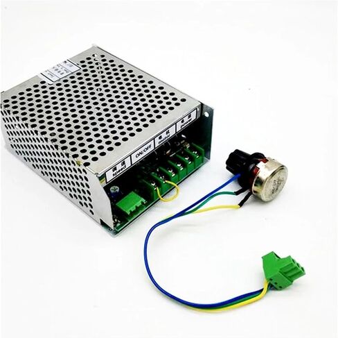 Spindle Motor, DC 500W Air Cooled Spindle Motor ER11 Chuck 0.5KW Spindle Motor + 52mm Vlamps + Power Supply Speed Governor For CNC Spindle for CNC Machine(Power Supply) in Saudi Arabia