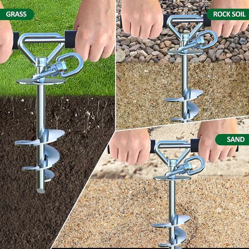 Catapamey Dog Tie Out Cable and Stake,with 30FT Heavy Duty Cable,360° Swivel Dog Run Stake-No Tangle-Runner for Yard,-Suitable for Up to 150 lbs- Idela for Yard Outdoor Camping in Kuwait