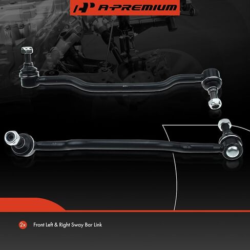 A-Premium 2 x Front Sway Bar Links Stabilizer Bar Links, Compatible with Nissan Altima 2002-2006, Maxima 2004-2008 in Saudi Arabia
