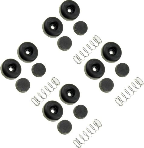 مجموعة أمامية خلفية لـ Checker Marathon 1969 لـ Hudson Commodore Custom 15 Big Boy Series 96 18 48 1939-1941 استبدال 1752231، 2953999، 1879525 مجموعة أسطوانات عجلة فرامل الطبل 4 قطع in Saudi Arabia