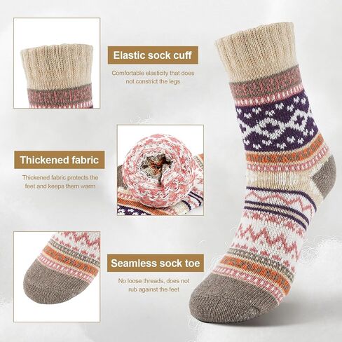 YOYOU Crew Socks for Women, Funny Cute Casual Sock, Patterned Novelty Comfortable Ankle Socks Free Size in Kuwait