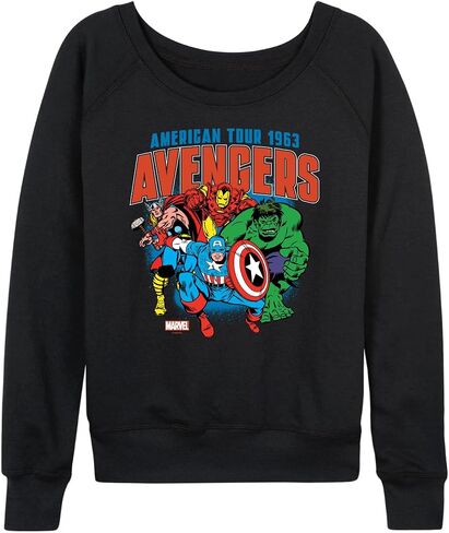 Marvel The Avengers - American Tour - Women's Lightweight French Terry Pullover in Saudi Arabia