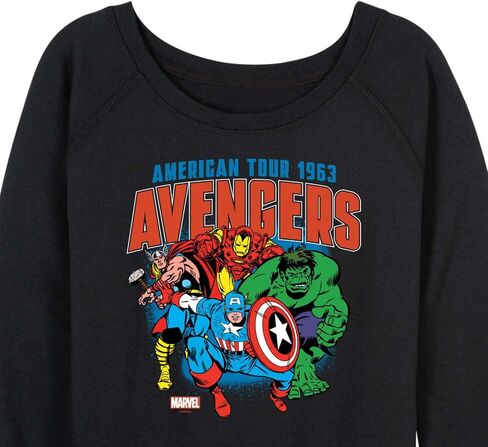 Marvel The Avengers - American Tour - Women's Lightweight French Terry Pullover in Saudi Arabia