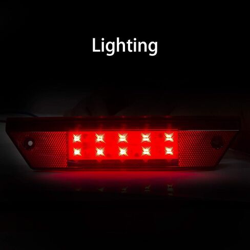 مصباح الضوء الخلفي HECASA متوافق مع 2009-2016 Polaris Ranger 500 700 800 900 بديل لزوج 2411099 - قطعتان in Saudi Arabia