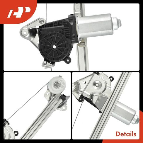 A-Premium Electric Power Window Regulator with Motor Compatible with Mercedes-Benz W210 Series E320 1998-1999, E430 1998-1999, E55 AMG 1999, Rear Right Passenger Side in Saudi Arabia
