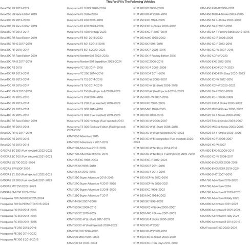 مقابض ضبط الشوكة من TUSK Billet WP باللون البرتقالي لـ KTM 250 XC-W (E-Start) 2008-2018 in Saudi Arabia