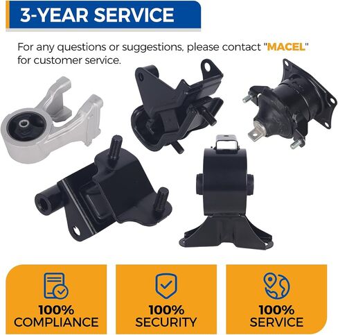 PAROD 5PCS Engine Mount Fit for Honda Odyssey 2008-2010 Replace#A65016 A4553 A4558 A65023HY A4557 in Saudi Arabia