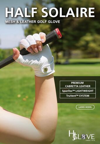HJ Glove Women's Solaire Half Length Golf Glove in Kuwait