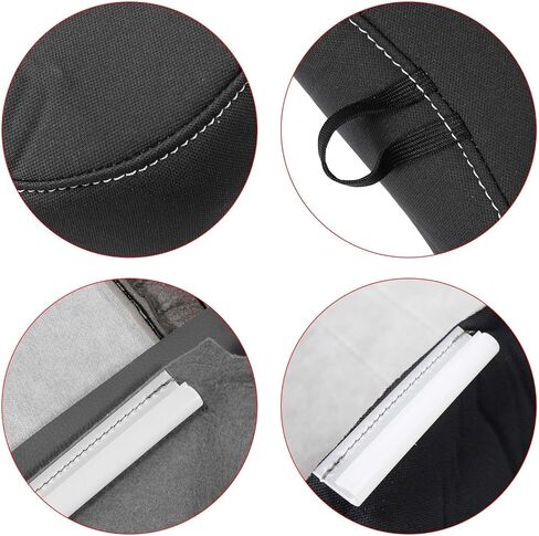 NLQR Front Both Sides Bottom & Back Replacement Seat Covers & Driver Bottom Foam Cushion Compatible with Dodge Ram 1500 2500 3500 4500 5500 2009 2010 2011 2012 in Saudi Arabia