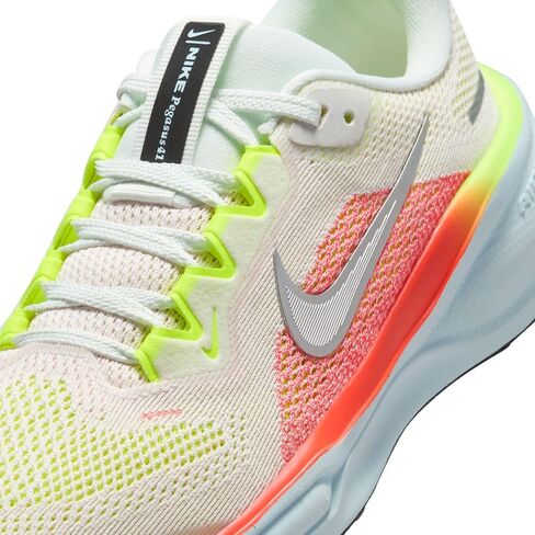 Kid's Air Zoom Pegasus 41 (100 - Summit White/Chrome-Bright Crimson) in Saudi Arabia