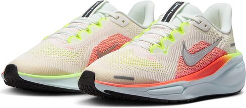 Kid's Air Zoom Pegasus 41 (100 - Summit White/Chrome-Bright Crimson) in Saudi Arabia