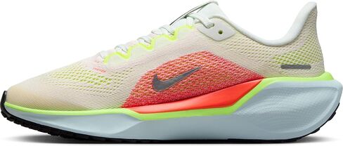 Kid's Air Zoom Pegasus 41 (100 - Summit White/Chrome-Bright Crimson) in Saudi Arabia