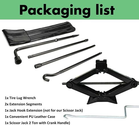 مجموعة أدوات الإطارات الاحتياطية من Jack مناسبة لـ 2005 2006 2008 2010 2011 2012 2013 2014 Ford F-150، جاك مقص 2 طن رافعة رفع شديدة التحمل ومجموعة أدوات مفتاح ربط الإطارات الاحتياطية أداة إصلاح الإطارات البديلة in Saudi Arabia