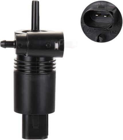 SCITOO Windshield Washer Pump with Grommet, Windshield Washer Fluid Pump Replacement OEM # 05179153AC, Compatible for 2007-2009 For Chrysler For Aspen in Saudi Arabia