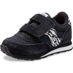 حذاء رياضي Saucony Originals Jazz Hook & Loop (طفل صغير/طفل صغير)، رمادي/فضي/وردي، 11 US للجنسين in Kuwait