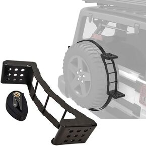 CSOUL Portable Universal Spare Tire Step Wheel Non-Slip Fits for Truck SUV Pickup, S-001 in Saudi Arabia