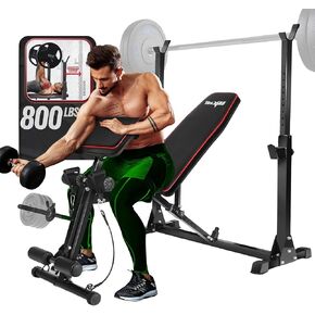 Yes4All Multi-Functional Workout Bench, Sit Up Bench, Weight Bench, Roman Chair & Back Extension for Core Training in Kuwait