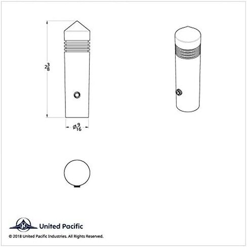 United Pacific Long Freightliner Toggle Switch Extension - Pointed in Saudi Arabia