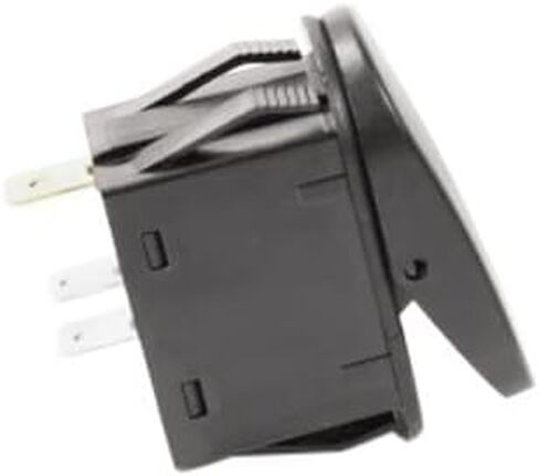 Rugged Ridge Rocker Switch | Thermoplastic Olefin (TPO), Black and Amber | 17235.10 | Fits zNONE in Saudi Arabia