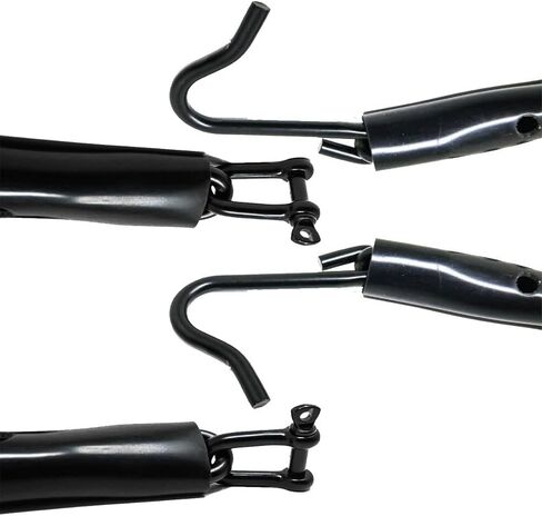 Replacement LH + RH Tailgate Chain Set + Mounts for All Military Humvee M998 in Saudi Arabia