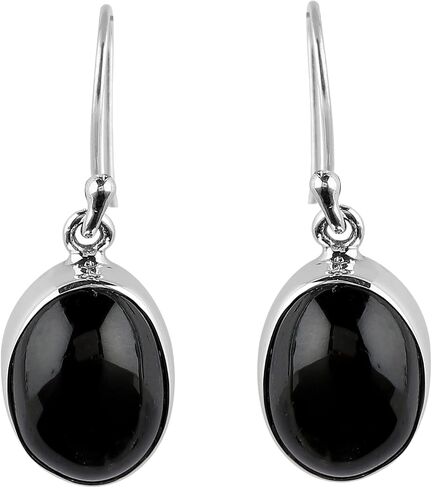 Solid 925 Sterling Silver Earrings, Natural Garnet Gemstones Earrings for Women, Dangle, January Birthstones, Bohemian Handmade Elegant Statement Jewelry, Wedding, Christmas Gifts in Saudi Arabia