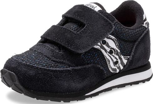 Saucony Originals Jazz Hook & Loop (Toddler/Little Kid) Sneaker, Grey/Silver/Pink, 11 US Unisex in Saudi Arabia