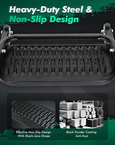 SCITOO Portable Wheel Step Tire Steps for Pickup Truck, SUV Fits Tire from 9" to 13" in Saudi Arabia