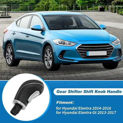 مقبض ناقل الحركة لسيارة Hyundai Elantra 2014-2016 رقم 467204V300 مقبض ذراع ناقل الحركة غطاء واقي الحذاء لسيارة Hyundai Elantra Gt 2013-2017 in Saudi Arabia