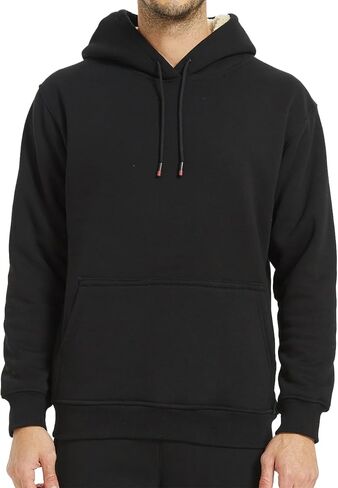 الرجال شيربا هوديي كبير و طويل القامة الرجال كنزة قطيفة من الصوف هوديس سميكة ثقيلة الوزن الشتاء مقنعين البلوز in Kuwait