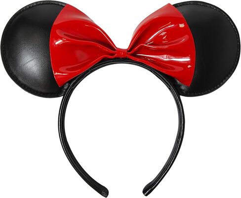 LUV HER Disney Minnie Ears - عصابة رأس ملونة للأطفال - إكسسوار شعر عيد ميلاد لقضاء عطلة في المتنزه - للأعمار من 3 سنوات فما فوق in Saudi Arabia