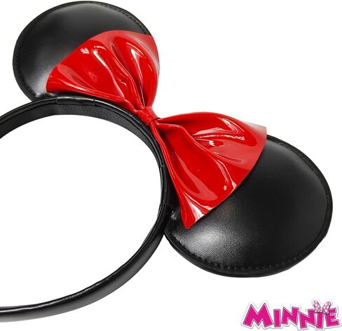 LUV HER Disney Minnie Ears - عصابة رأس ملونة للأطفال - إكسسوار شعر عيد ميلاد لقضاء عطلة في المتنزه - للأعمار من 3 سنوات فما فوق in Saudi Arabia