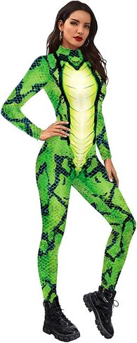 المرأة هالوين الحيوان زي 3D طباعة تأثيري ارتداءها مثير Catsuit بذلة in Kuwait