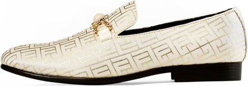 Amali Luxury Loafers for Men - Elegant Slip-On Men’s Dress Shoes - Fashion Smoking Slippers in Saudi Arabia