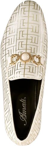Amali Luxury Loafers for Men - Elegant Slip-On Men’s Dress Shoes - Fashion Smoking Slippers in Saudi Arabia