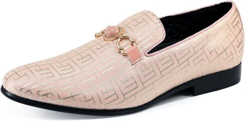 Amali Luxury Loafers for Men - Elegant Slip-On Men’s Dress Shoes - Fashion Smoking Slippers in Saudi Arabia