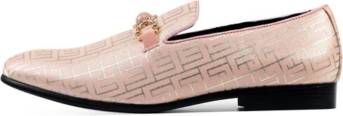 Amali Luxury Loafers for Men - Elegant Slip-On Men’s Dress Shoes - Fashion Smoking Slippers in Saudi Arabia