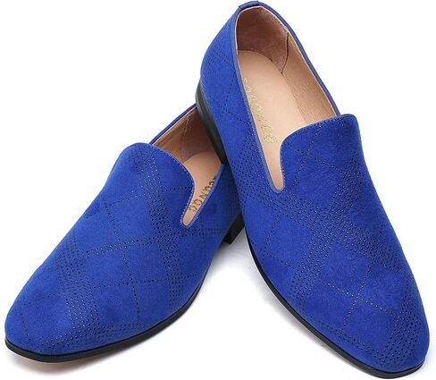 Men's Orange Loafers, Casual Slip-On Shoes, Mesh Upper & Insole, Round Toe, Moderate Cushioning, Spring/Summer in Saudi Arabia