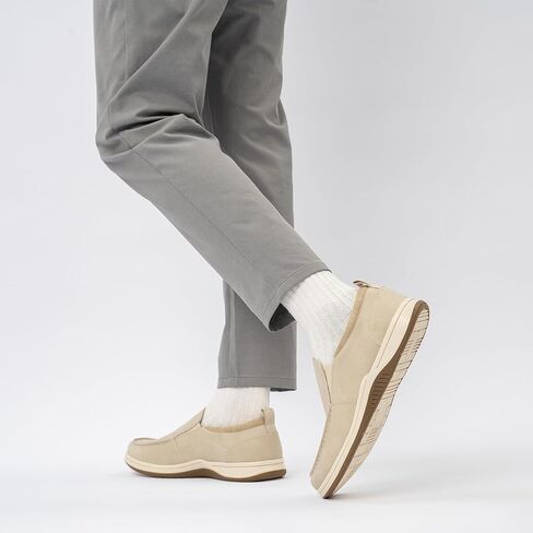 أحذية رجالية سهلة الارتداء، أحذية مشي كاجوال مع دعم للقوس، أحذية رياضية خفيفة الوزن مضادة للانزلاق in Kuwait