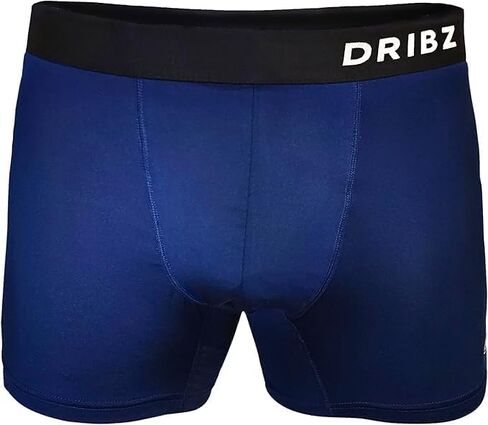 Men's Moisture-blocking Boxer Briefs, Navy and Black, 2-Pack in Saudi Arabia