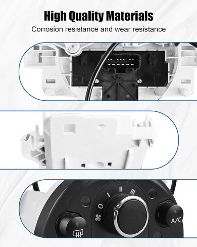 A/C Heater Temperature Module Assembly Fit for Nissan Versa Sunny 2014-2019, HVAC Climate Control Unit Replace 27513-9KK0A 655-72592 184614636LKQ 27510-6W00A in Saudi Arabia
