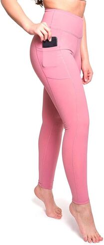 AZAR MAN High Waisted Leggings Yoga Pants for Women with Pockets, Tummy Control, Quality Fabric, 28" in Saudi Arabia