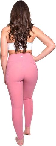 AZAR MAN High Waisted Leggings Yoga Pants for Women with Pockets, Tummy Control, Quality Fabric, 28" in Saudi Arabia