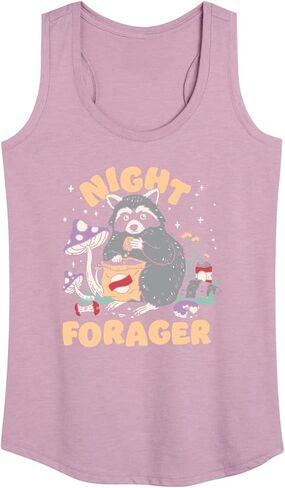 رسالة فورية - Night Forager - قميص بدون أكمام للسيدات بظهر ريسر in Kuwait