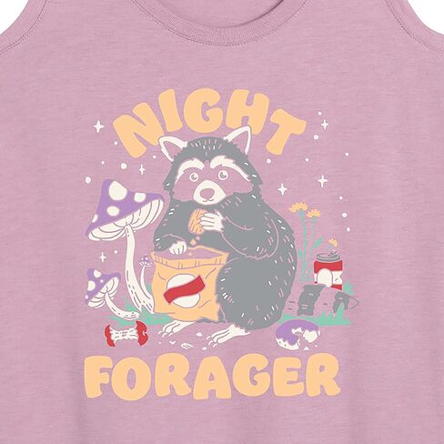 رسالة فورية - Night Forager - قميص بدون أكمام للسيدات بظهر ريسر in Kuwait