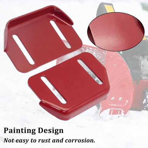 CheeMuii 784-5580 784-5580-0637 Skid Shoe Set 2 Pack Snow Thrower Slide Plate Shoes for Cub Cadet MTD Troy Bilt Storm Snow Boss 524 826 Snowthrower Snowblower in Saudi Arabia